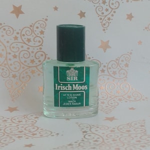 Miniature Irish Moss by Muelhens, large version, 12 ml after shave from 1969