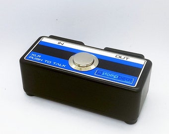 Compact XLR Push-To-Talk Desktop Switch - Popless
