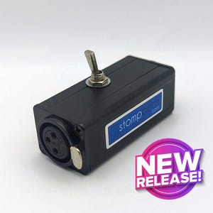 Interruptor de silenciamiento permanente XLR en línea para micrófono, etc. - Popless