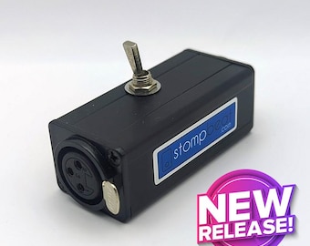 XLR Permanent Mute Inline Switch for Microphone Etc -  Popless