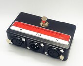 XLR AB Foot Switch Pedal Momentarily Switch A to B 1F/2M - Popless
