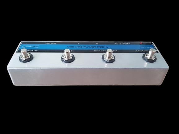 USB Stick MP3 Floor Pedal - XLR & 1/4" Line Out