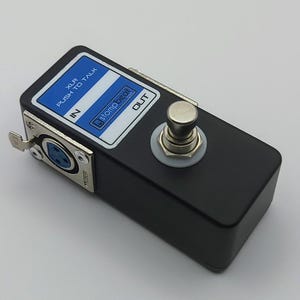 Kompakt XLR Momentan Push-to-Talk Fotpedal - Popless