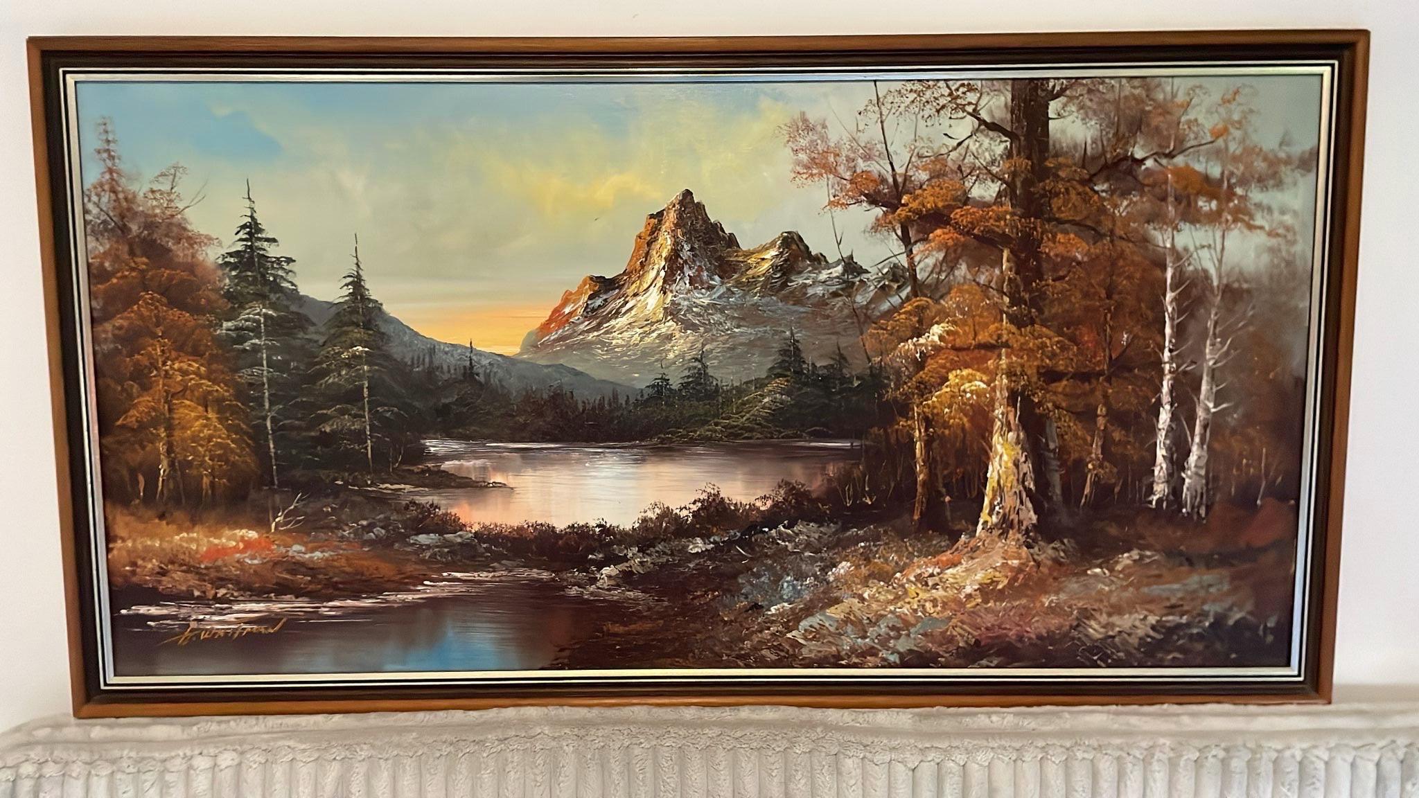 G Whitman Oil Painting - Etsy