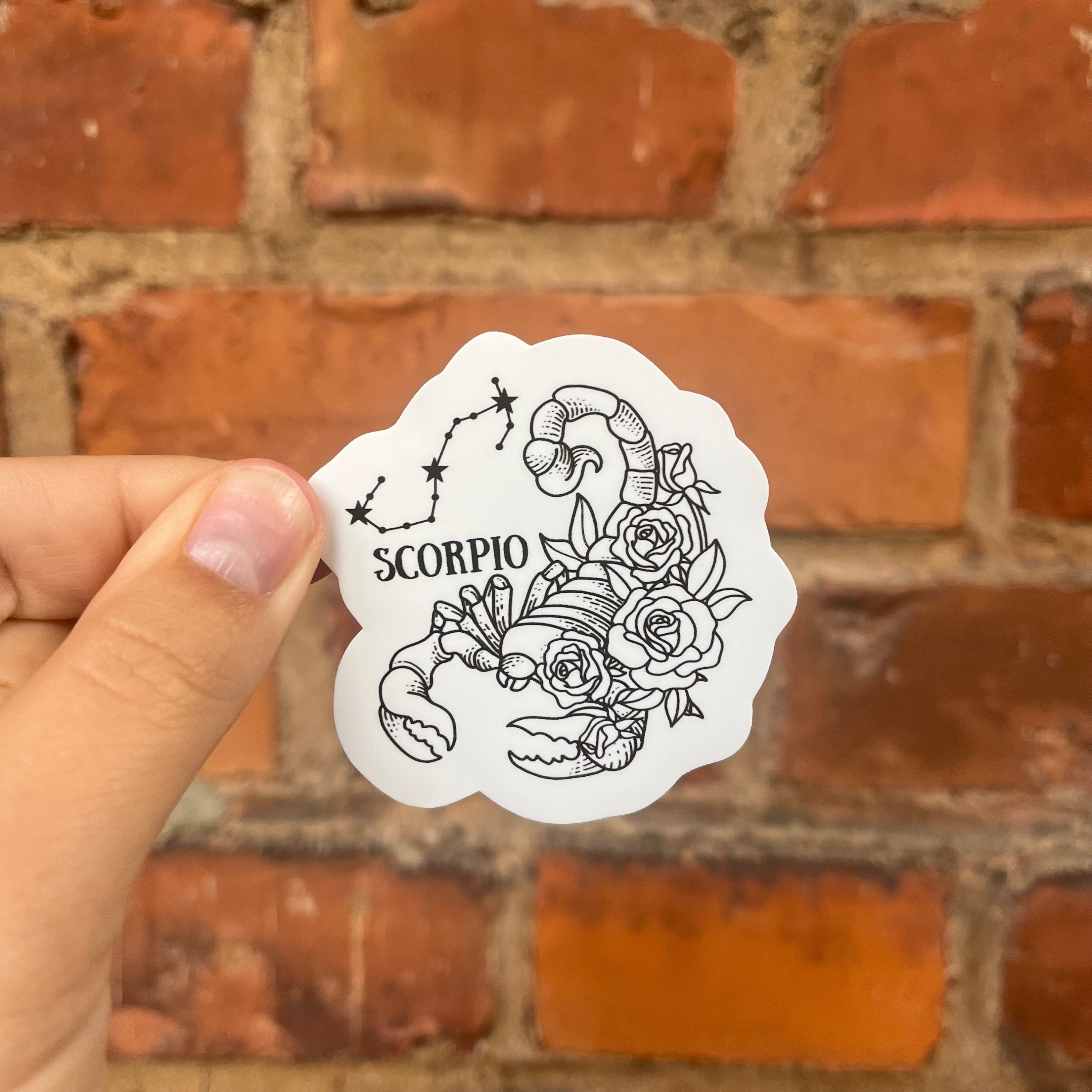 Pretty Zodiac Celestial Stickers. Vintage Style Stickers for Your Journal,  Card Making, Scrap Book and More 
