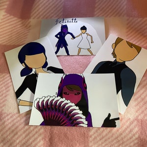 Felinette art print collection/miraculous, felix, Marinette, Argos