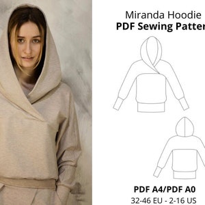 Hoodie PDF Pattern/ Instant download