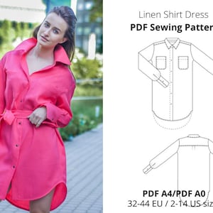 Shirtjurk pdf-naaipatroon/direct downloaden