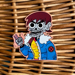 Die Cut Aufkleber (2,5 cm) - Zombie Scott Pilgrim