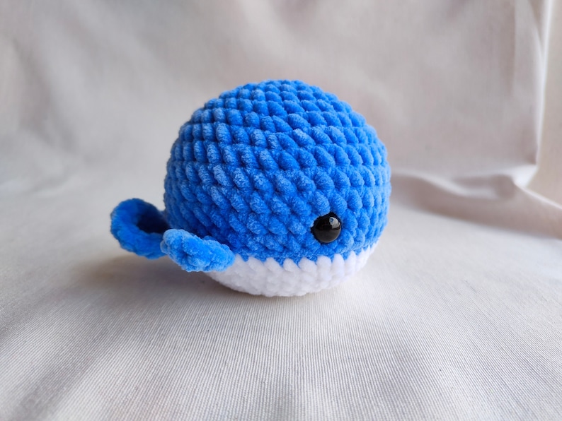 Crochet pattern whale, crochet whale, amigurumi patterns, whale plush, crochet animals plush pattern, sea animals pattern image 2