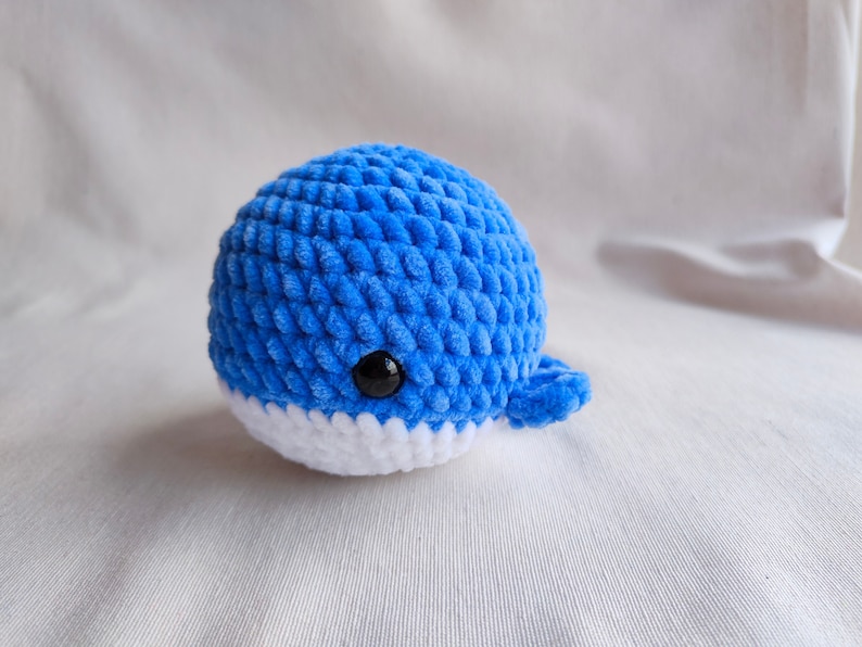 Crochet pattern whale, crochet whale, amigurumi patterns, whale plush, crochet animals plush pattern, sea animals pattern image 4