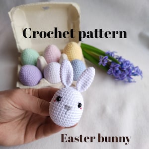 Crochet Bunny pattern PDF, amigurumi Bunny pattern, crochet Bunny, Easter Bunny, Bunny pattern, crochet Easter gifts