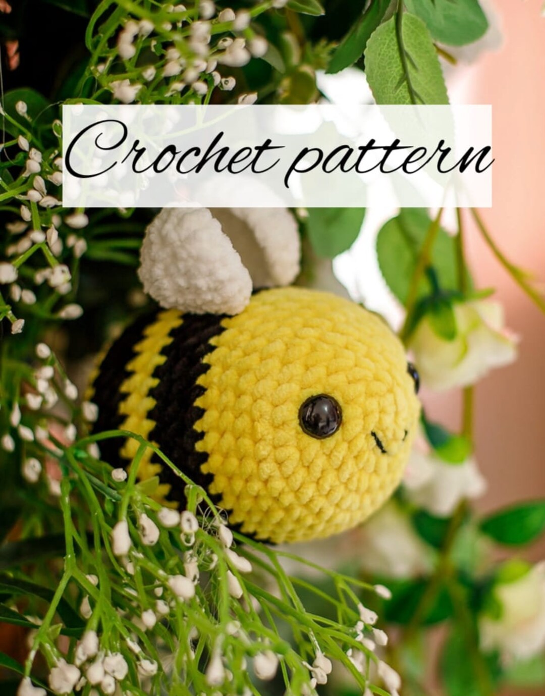 Crochet Bee Plush Patterns, Crochet Bee Pattern, Amigurumi Bee Pattern, Bee Plushies Etsy
