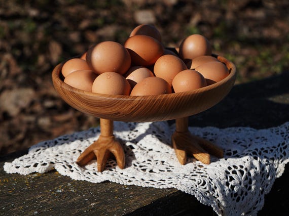 Wooden Easter Egg Holder, Easter Egg Stand, Egg Display Rack, Wooden Egg Tray, Farmhouse Easter Decor, Kitchen Egg Organizer