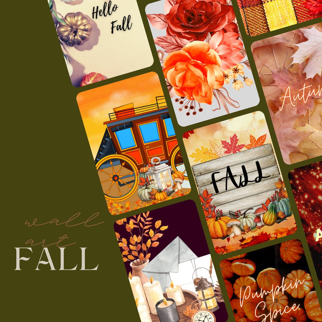 50 Breathtaking Autumn Scenes Wall Art, Fall Wall Art, Autumn Gallery