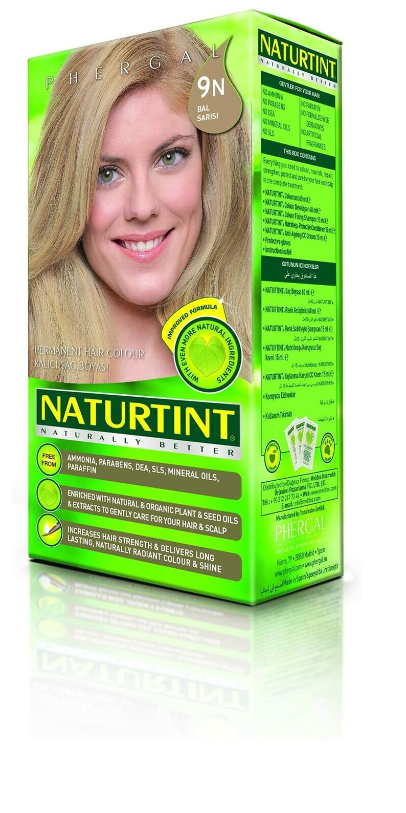 Naturtint Permanent Hair Color 9n Honey Blonde pack of 1 Etsy