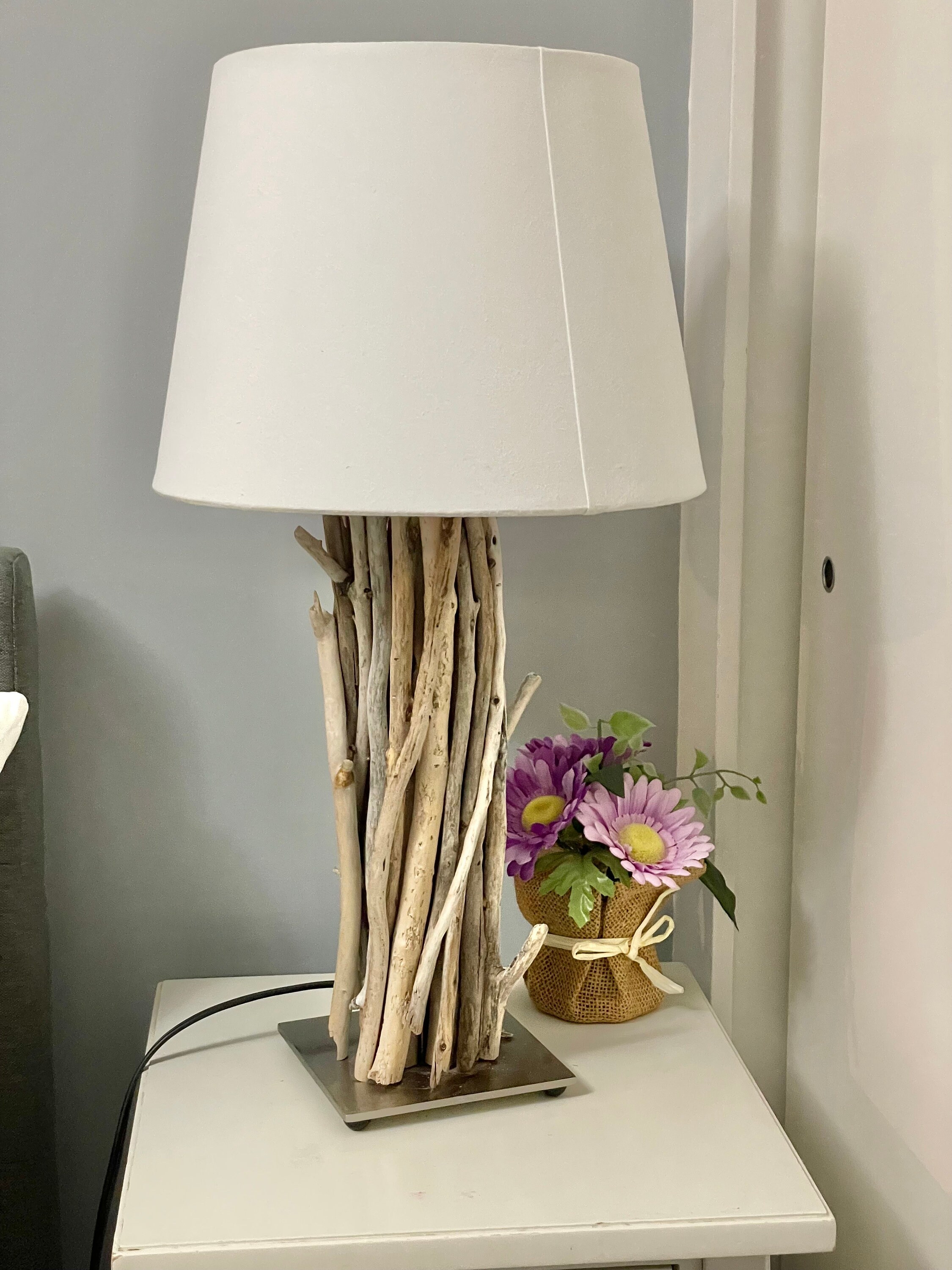 Driftwood Lamp Tall 399W Etsy Australia