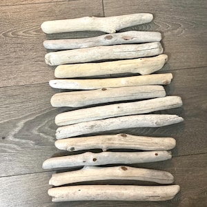 Beach Driftwood - 12 pieces (approx 9.5-10.5” long)