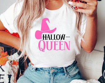 Hallow-Queen, Queen Svg, Png, Dxf, Eps, Halloween svg, Ballet Svg, Dance T-shirts, Halloween Dance Hoodie, Halloween ballet