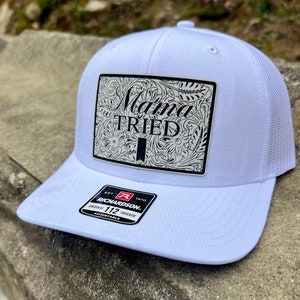 Mama Tried Hat || Mama Hat || Mama Tooled Patch