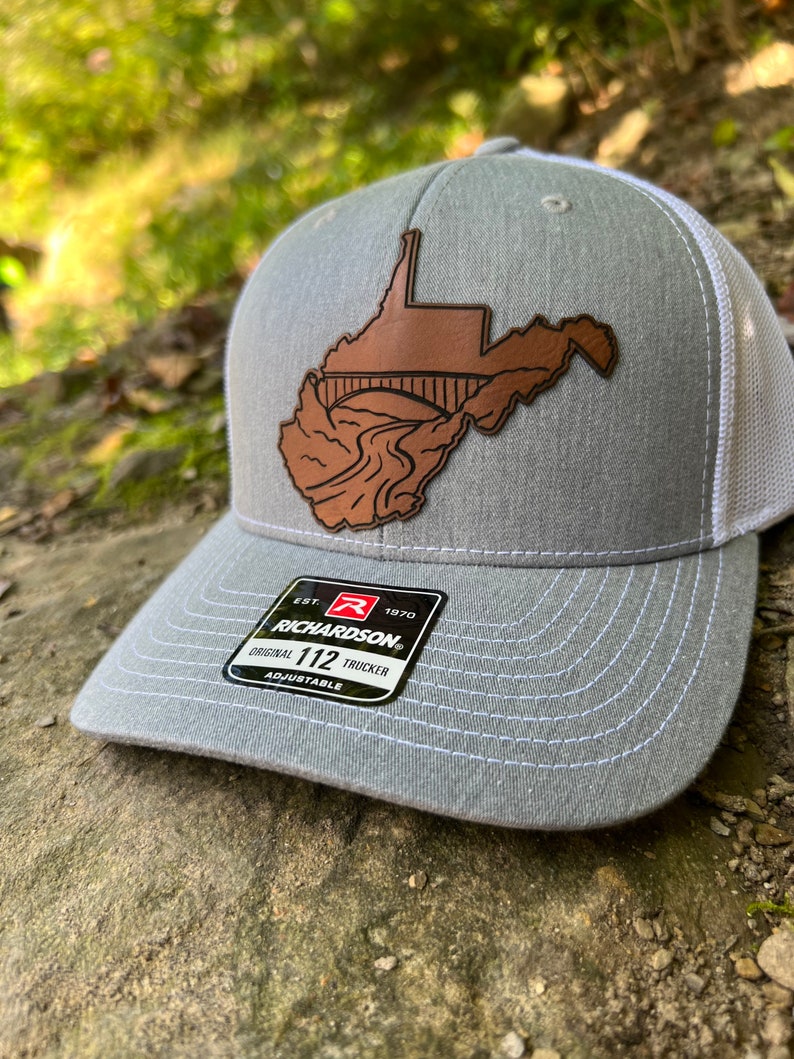 New River Gorge National Park Hat | Richardson 112 Trucker Hat | West Virginia Hat || Hiking Hat || Travel || Gauley Fest || White Water || image 2