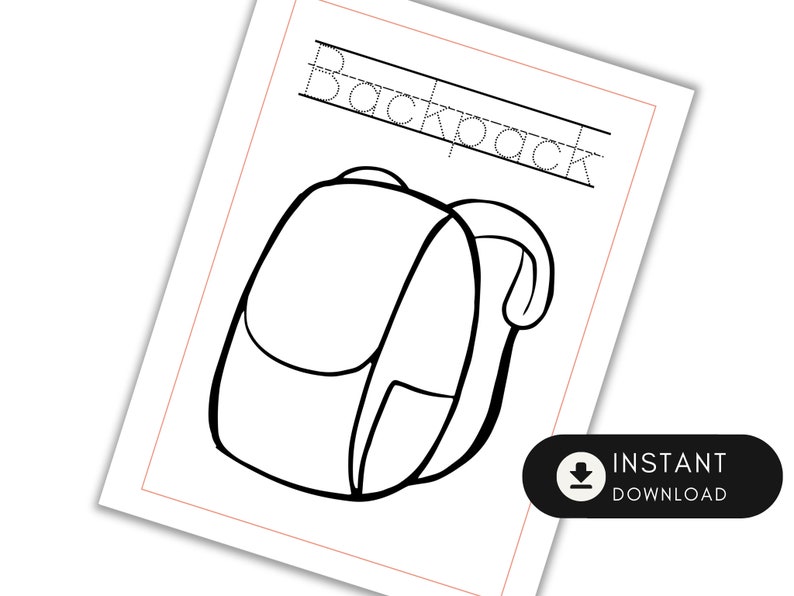 Printable Road Trip Activity Pack for Toddlers Car Activity, Coloring