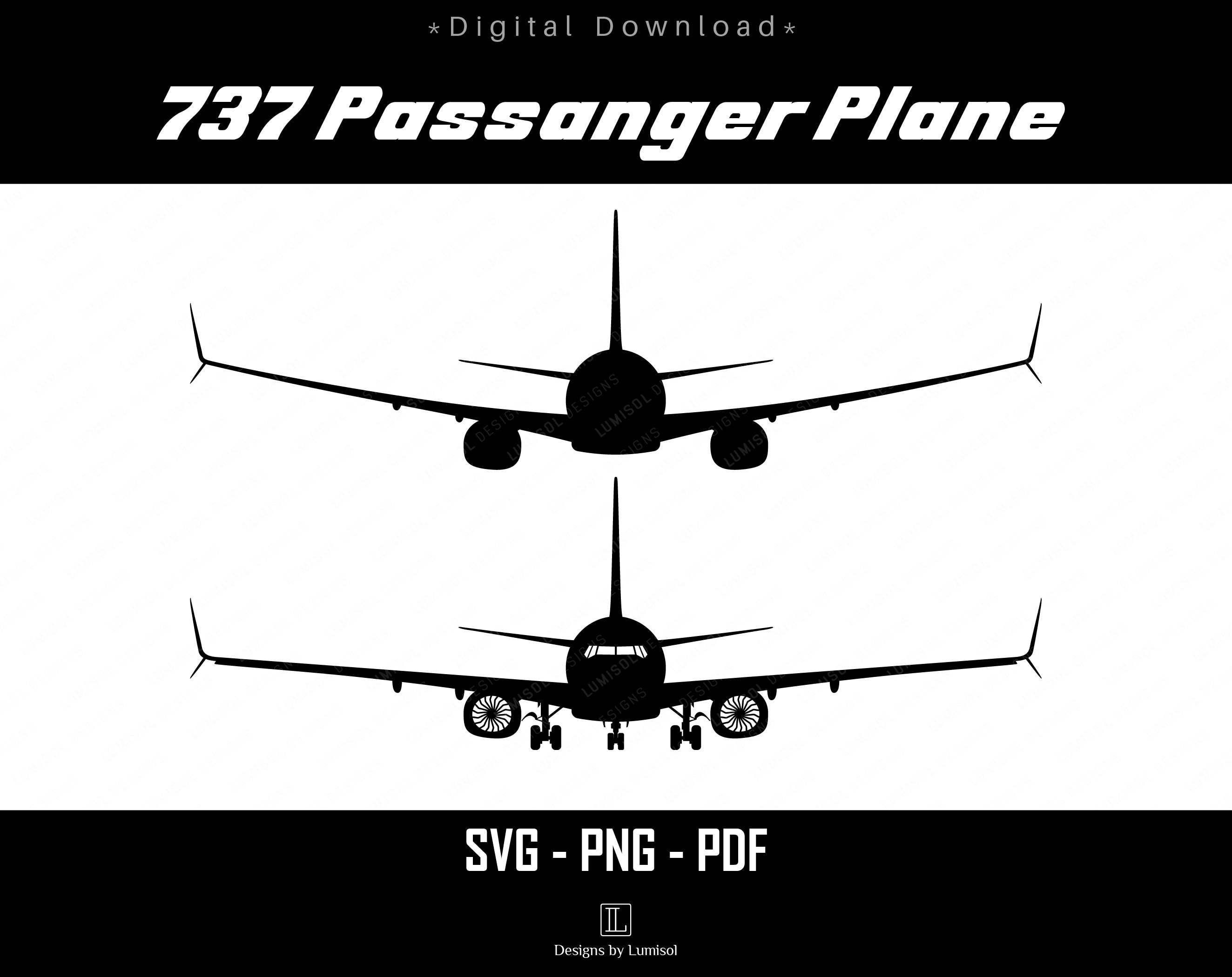 Boeing 737 decal - Etsy 日本