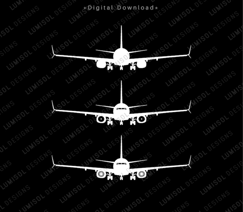 Boeing 737 MAX SVG Vector Files Passenger Airplane Png Transparent