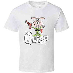 Quisp Cereal Mascot Breakfast Food T Shirt image 3