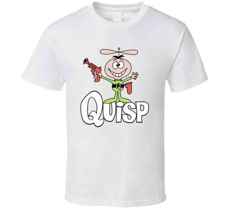 Quisp Cereal Mascot Breakfast Food T Shirt image 3