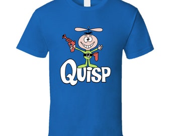 Quisp Cereal Mascot Breakfast Food T Shirt