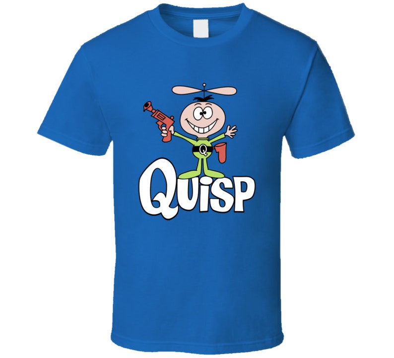 Quisp Cereal Mascot Breakfast Food T Shirt image 1