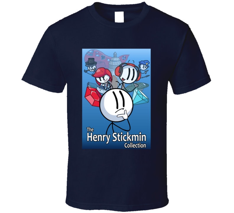 Henry Stickmin T Shirt 100% Pure Cotton Henry Stickmin Henry Stickman Meme  Distraction Dance Stickbug Diversion Dance Rick Roll - T-shirts - AliExpress