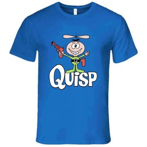 Quisp Cereal Mascot Breakfast Food T Shirt image 8