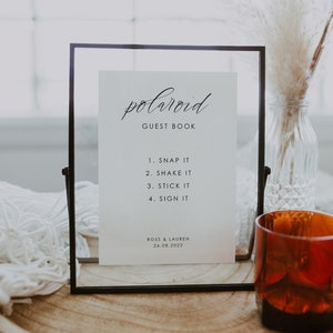 Personalised Wedding/Engagement Polaroid Guest Book Sign