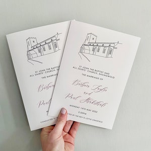 Church Illustrated Order of Service