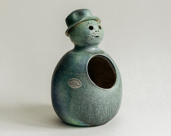 Adrie Moerings Gouda Studio Pottery (1939-2010) Vintage Ceramic Lantern/ Flower Pot