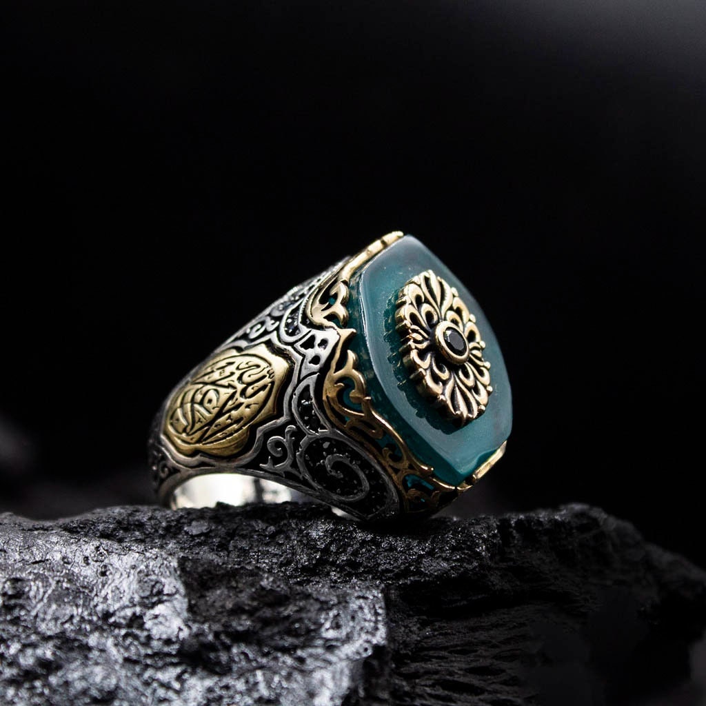 Antique Silver Rings,Ancient Stone Rings – Africanbazaarus