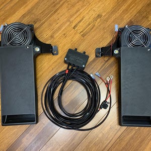 Polaris RZR 900 Seat Cooling and Ventilation System, UTV Comfort Airflow Kit, Plug & Play Cab Upgrade