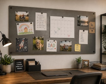 Large Magnetic Board for Wall – Oversized Steel Bulletin & Memo Board