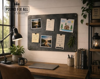 Metal Magnet Board for Wall, Magnetic Display Board, Family Command Center