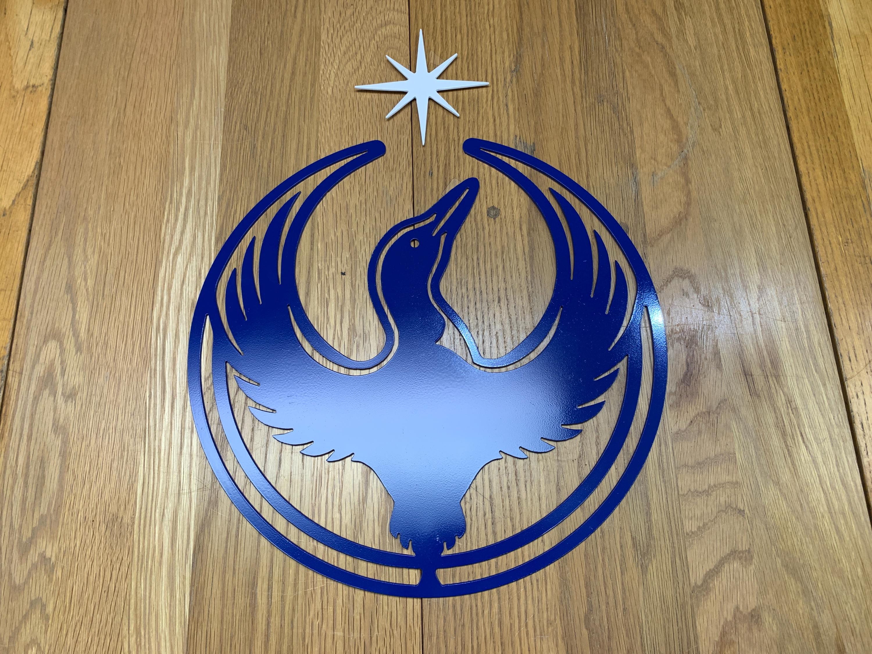 Rebel Loon Pattern Rebel Loon Metal Wall Art, North Star, Minnesota Pride - Etsy