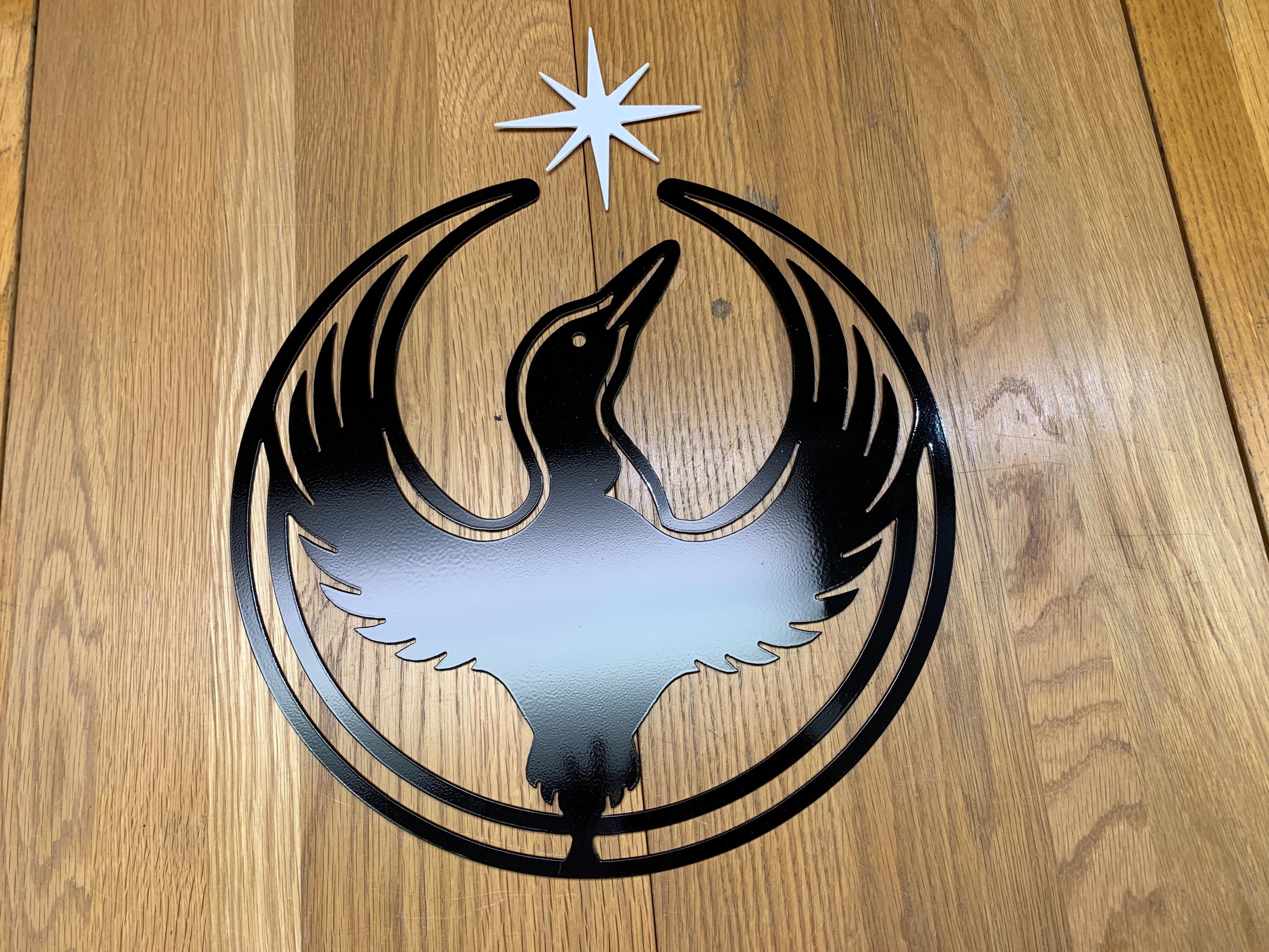 Rebel Loon Pattern Rebel Loon Metal Wall Art, North Star, Minnesota Pride - Etsy