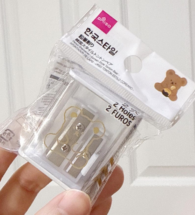 Kawaii Pencil Sharpener. Cute Bears Bunnies. Japan Stationery - Etsy