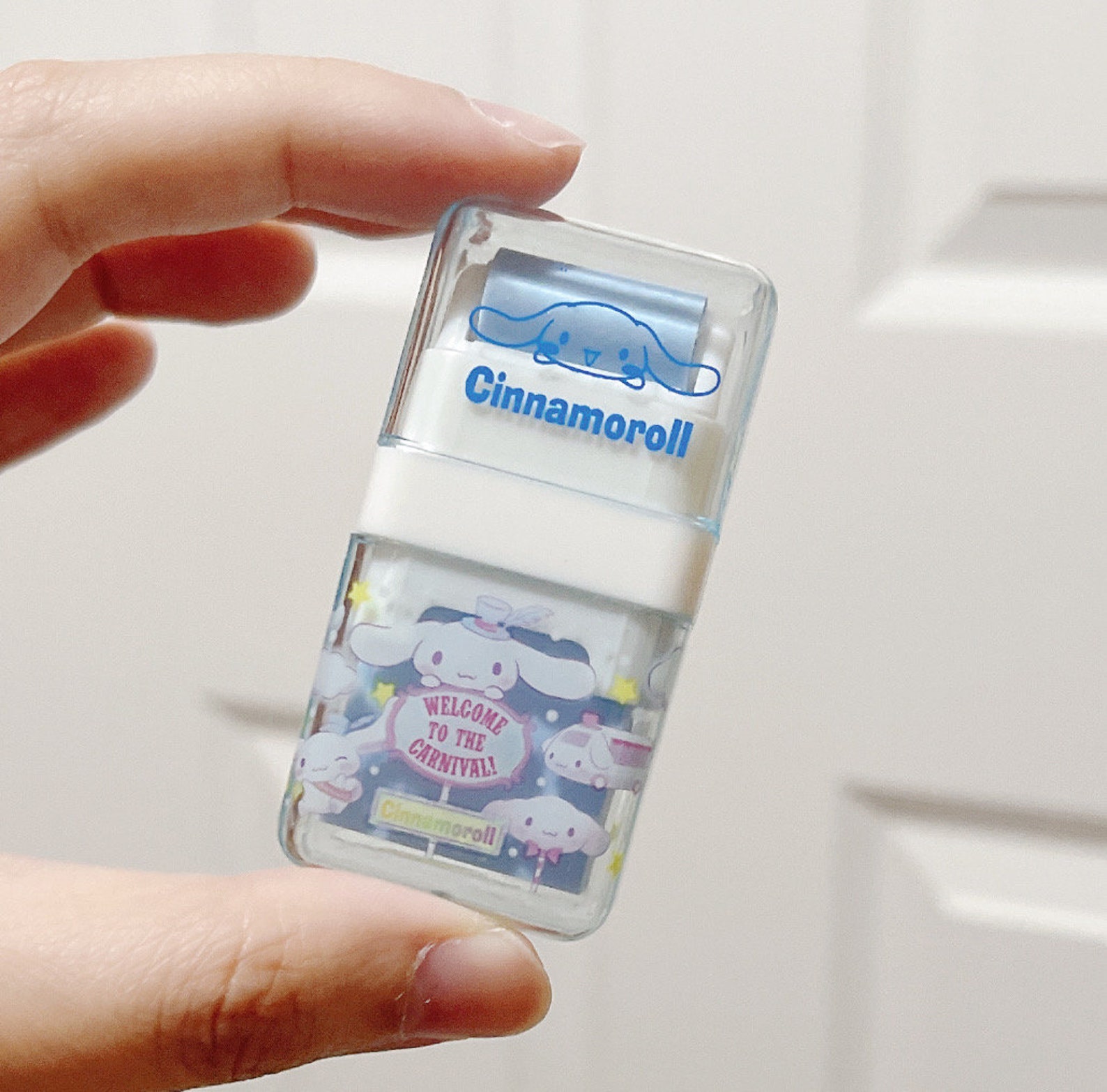 Cinnamoroll Eraser Rubber and Roller Combo. Sanrio Japanese Etsy