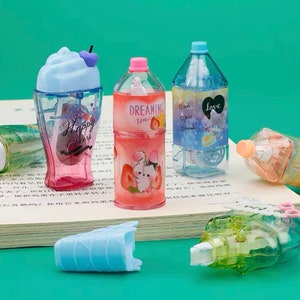 Drinks Desserts Correction Tape. Kawaii Cute Japanese Stationery Gifts