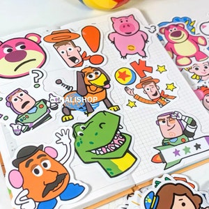 Stickers 50pcs Anime Cartoon Scrapbooking Gifts Embellishment - Etsy