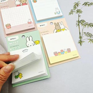 Kawaii Sticky Notes Memo Pad. Cute Japan Anime. Stationery Gifts