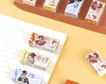 Rubber Eraser. Japanese anime manga characters. Stationery Gifts