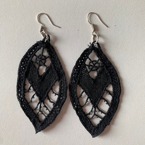 Original Burano lace earrings Original Handmade Burano Lace Earrings